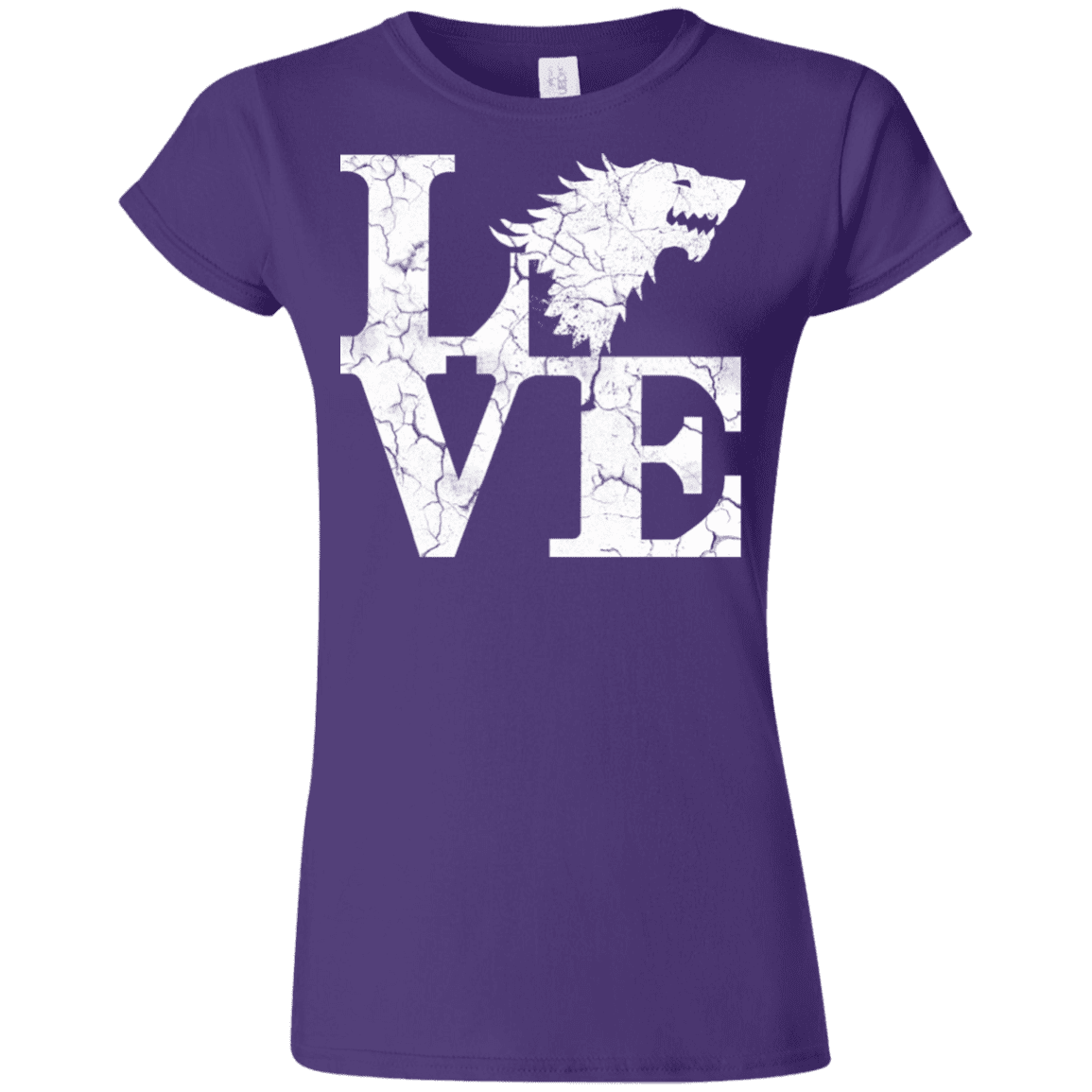 T-Shirts Purple / S Stark Love Junior Slimmer-Fit T-Shirt