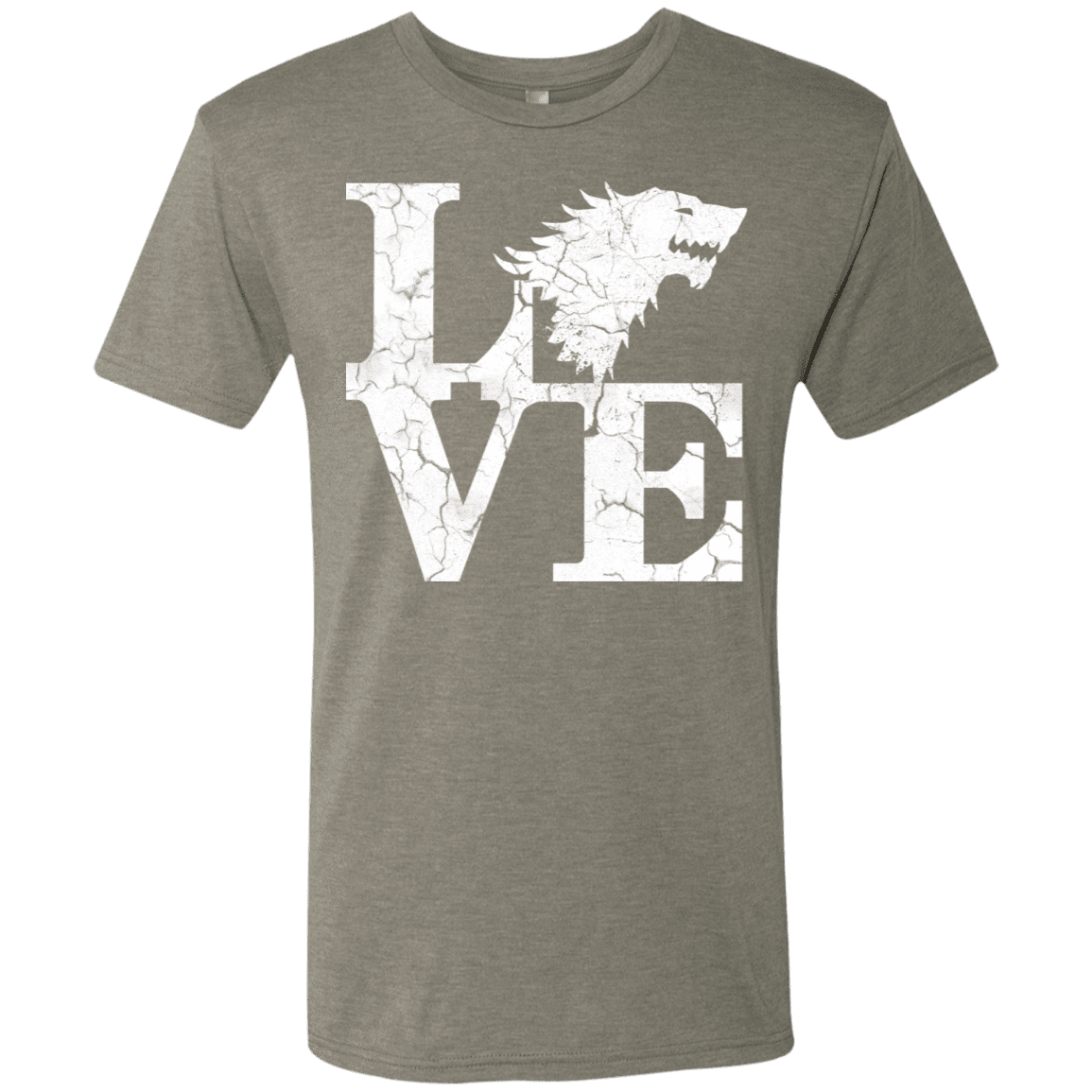 T-Shirts Venetian Grey / S Stark Love Men's Triblend T-Shirt