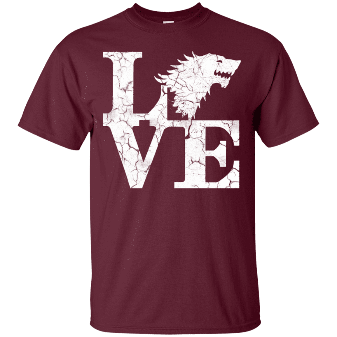 T-Shirts Maroon / S Stark Love T-Shirt