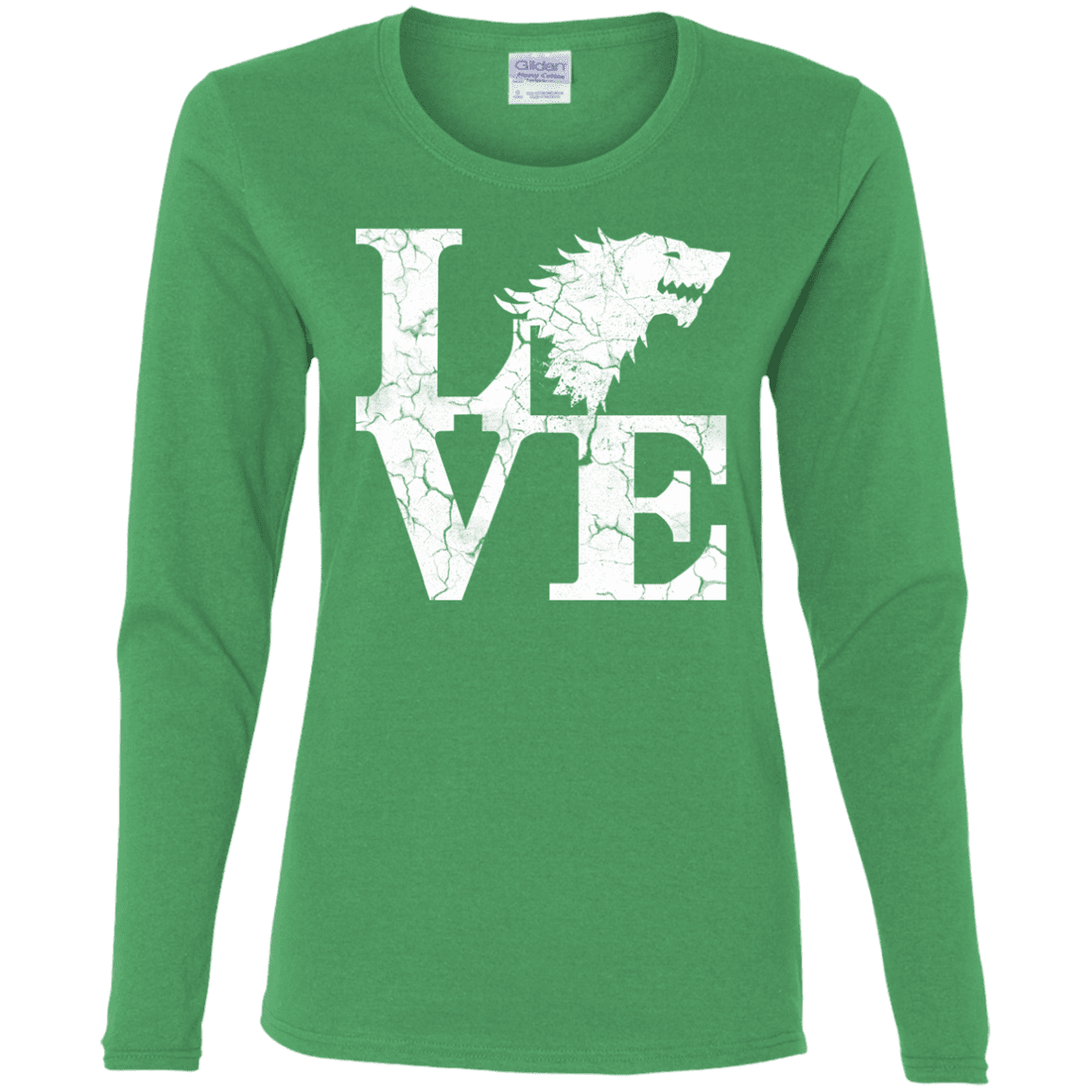 T-Shirts Irish Green / S Stark Love Women's Long Sleeve T-Shirt
