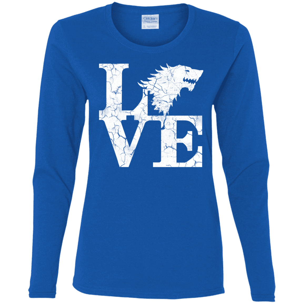 T-Shirts Royal / S Stark Love Women's Long Sleeve T-Shirt