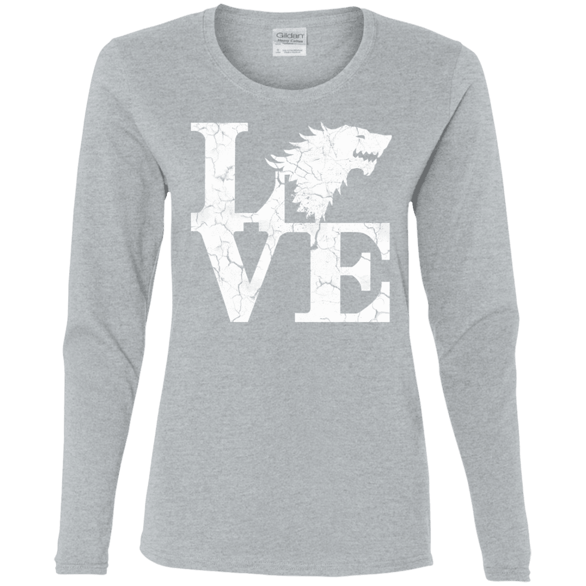 T-Shirts Sport Grey / S Stark Love Women's Long Sleeve T-Shirt