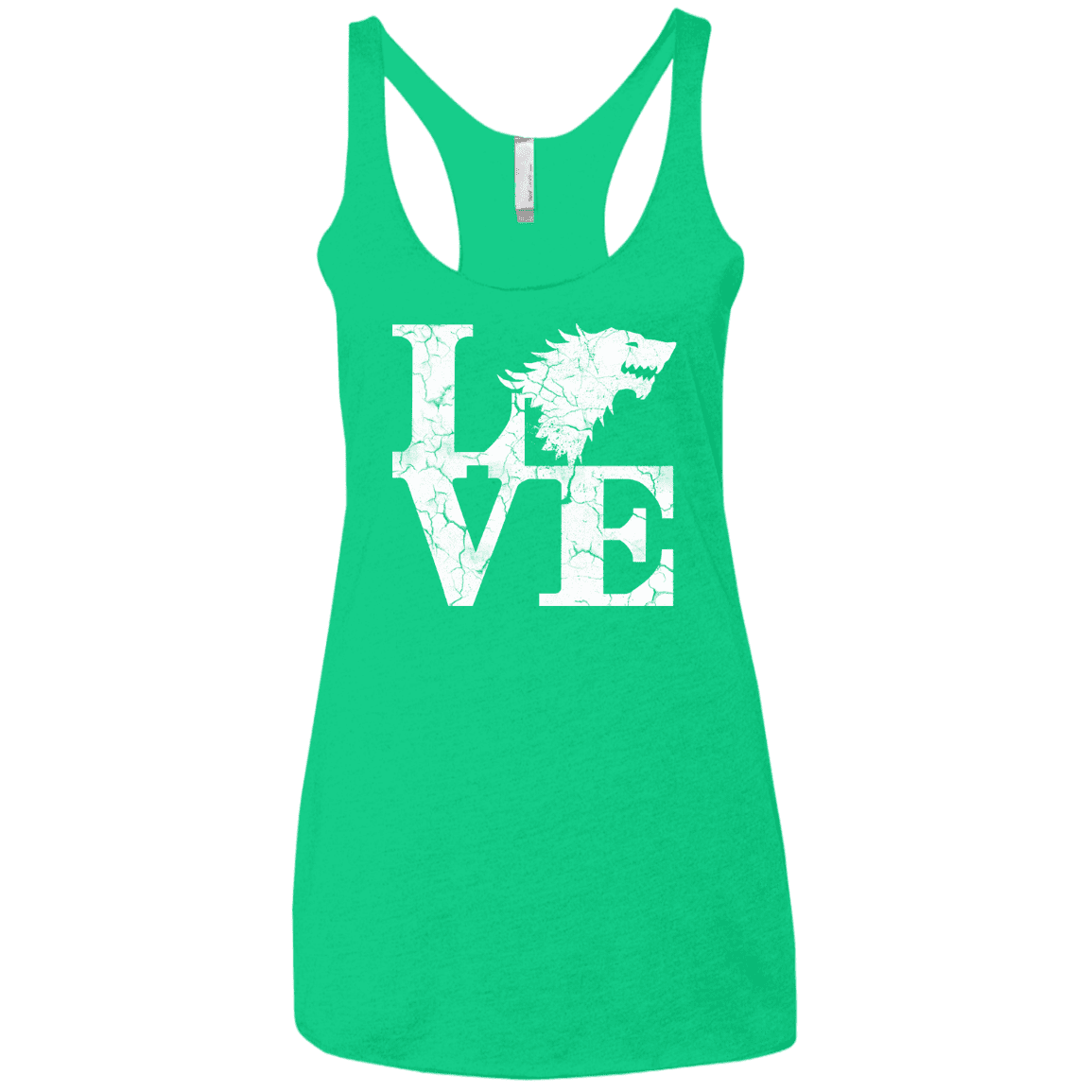 T-Shirts Envy / X-Small Stark Love Women's Triblend Racerback Tank
