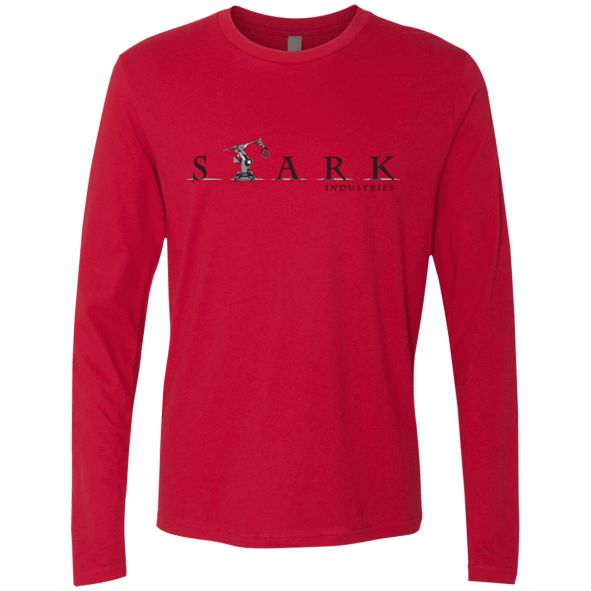 T-Shirts Red / Small STARK Men's Premium Long Sleeve