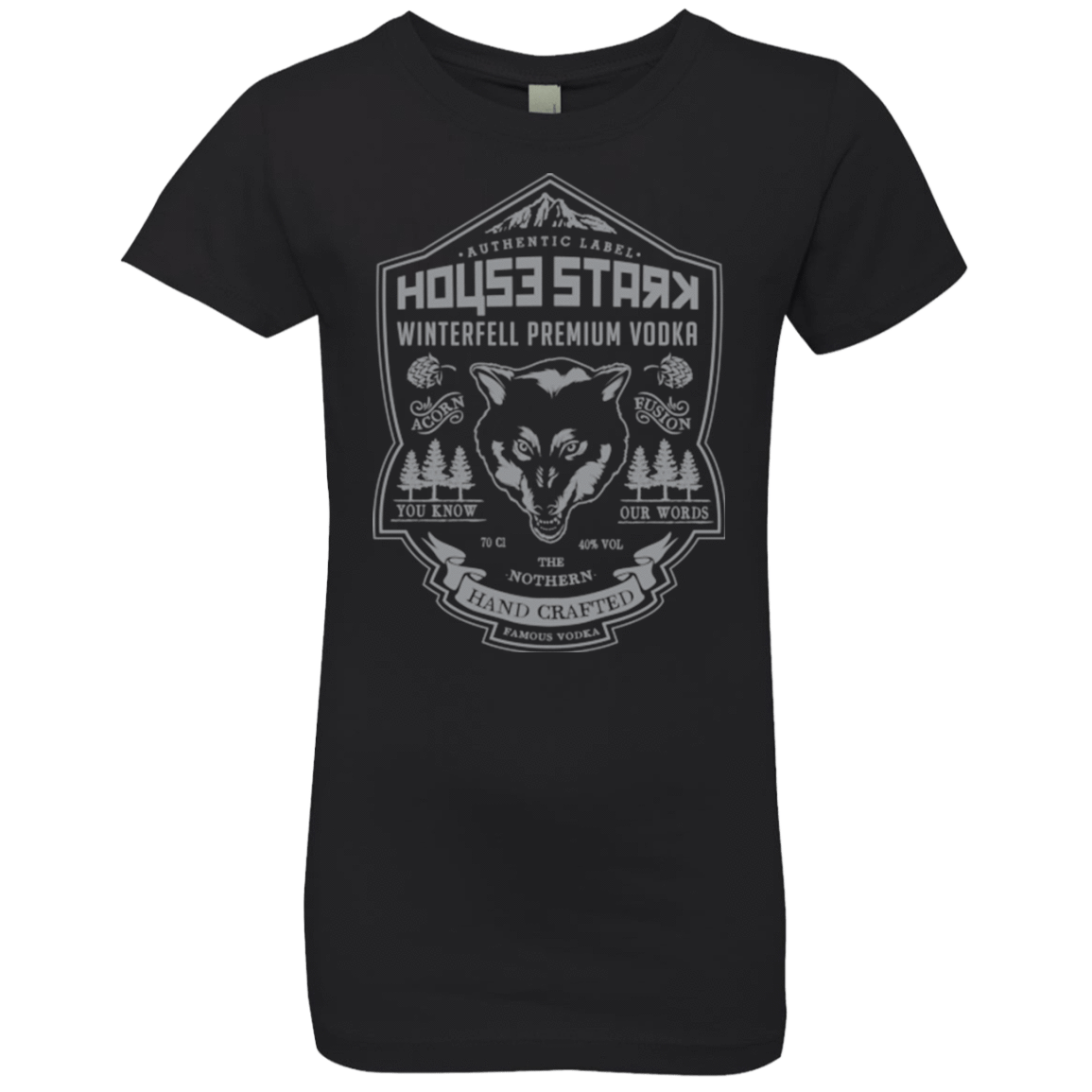 T-Shirts Black / YXS STARK VODKA Girls Premium T-Shirt