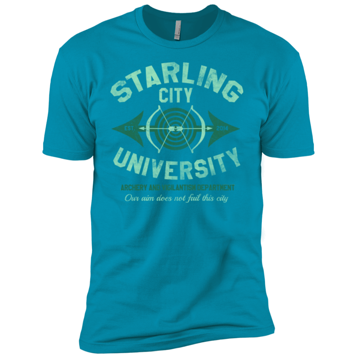 T-Shirts Turquoise / YXS Starling City U Boys Premium T-Shirt