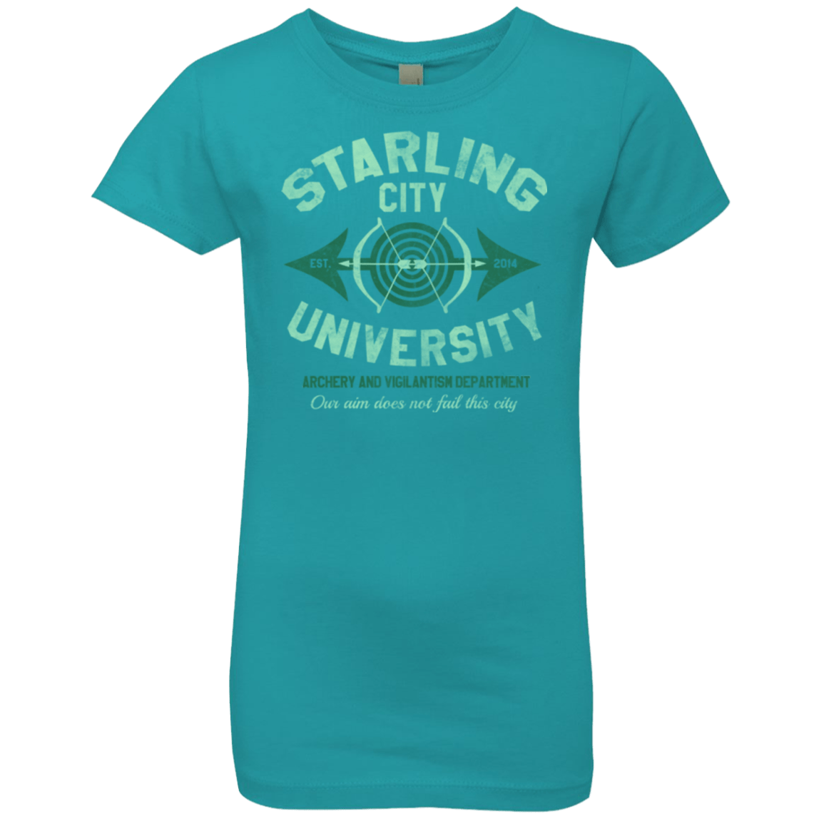 T-Shirts Tahiti Blue / YXS Starling City U Girls Premium T-Shirt