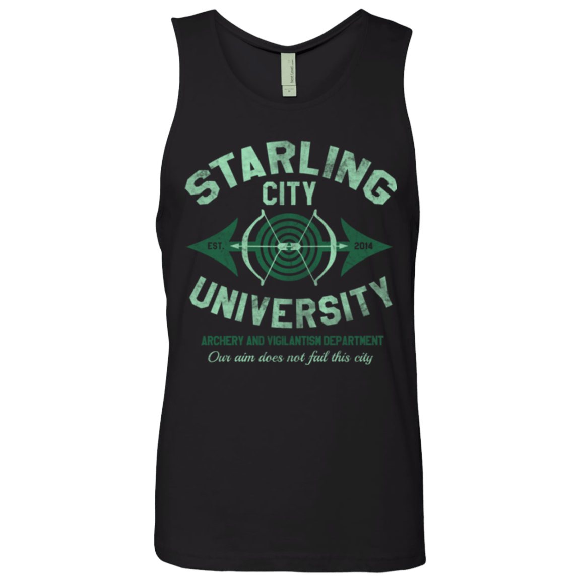T-Shirts Black / Small Starling City U Men's Premium Tank Top