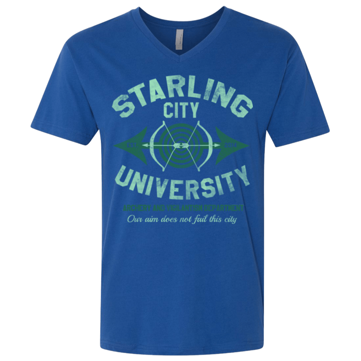 T-Shirts Royal / X-Small Starling City U Men's Premium V-Neck