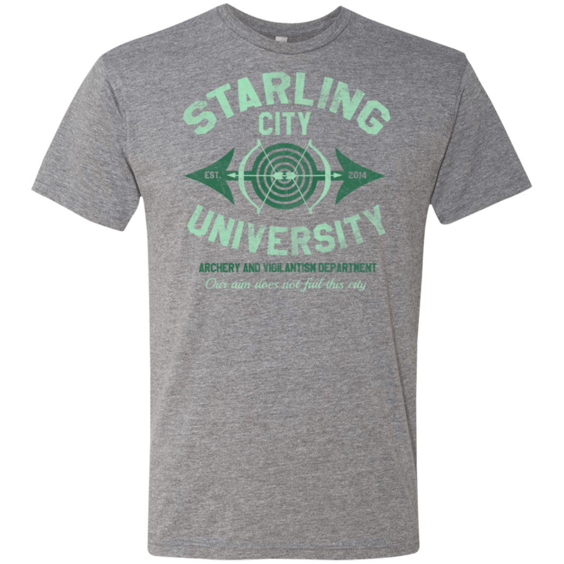 T-Shirts Premium Heather / Small Starling City U Men's Triblend T-Shirt
