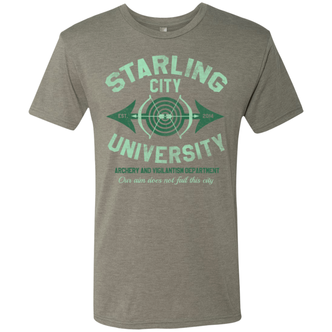 T-Shirts Venetian Grey / Small Starling City U Men's Triblend T-Shirt