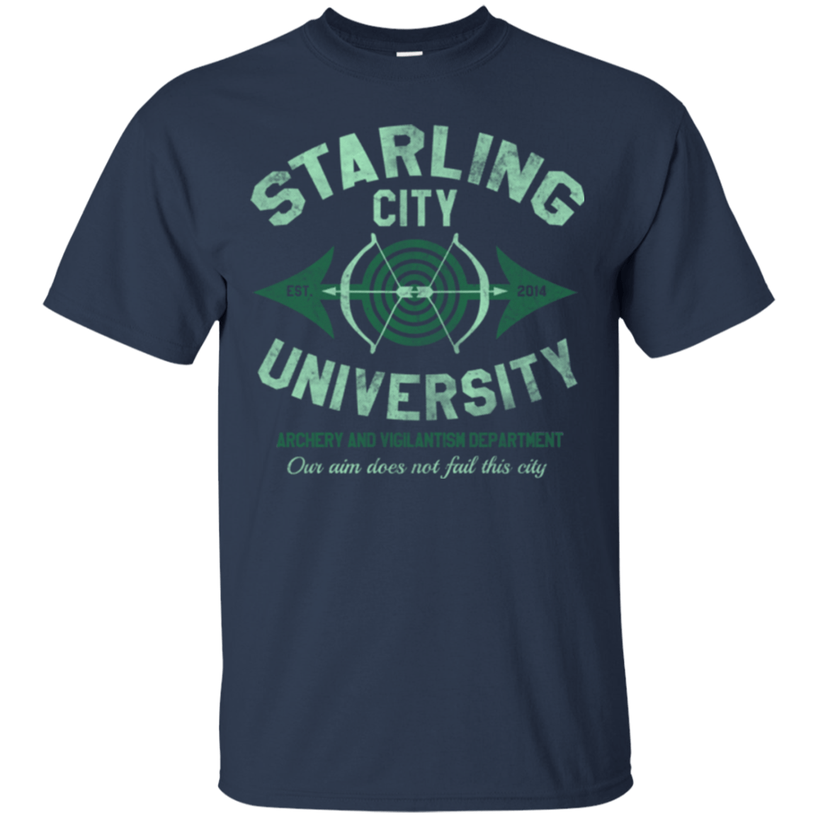 T-Shirts Navy / Small Starling City U T-Shirt
