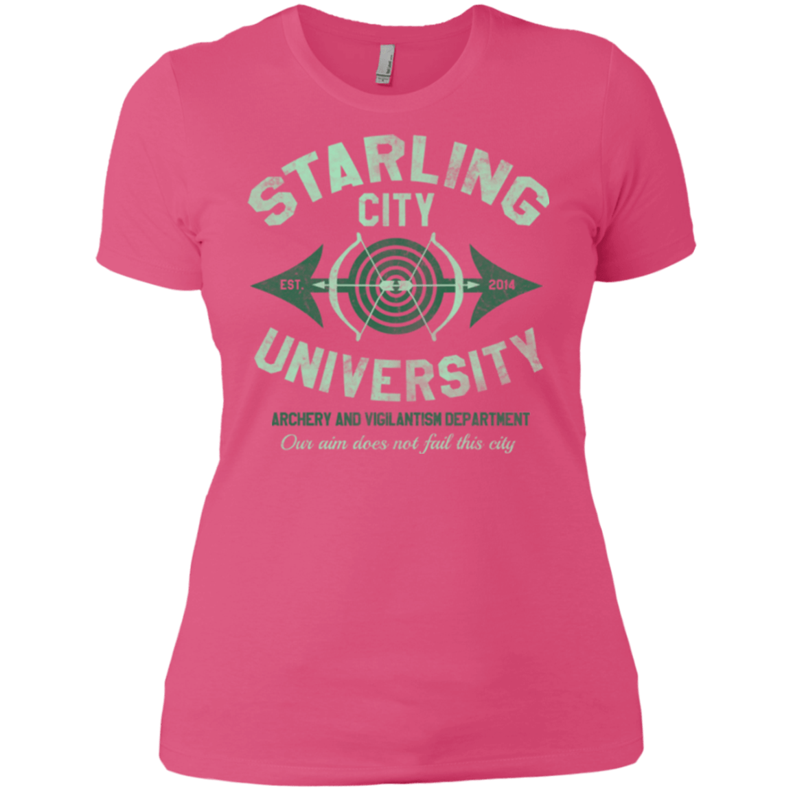 T-Shirts Hot Pink / X-Small Starling City U Women's Premium T-Shirt