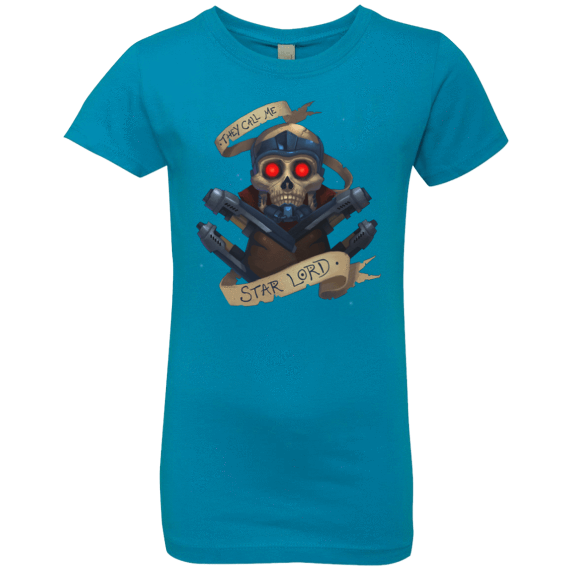 T-Shirts Turquoise / YXS Starlord Girls Premium T-Shirt