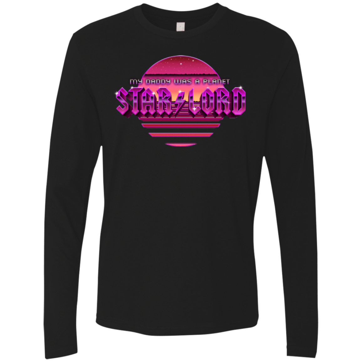 T-Shirts Black / Small Starlord Summer Men's Premium Long Sleeve