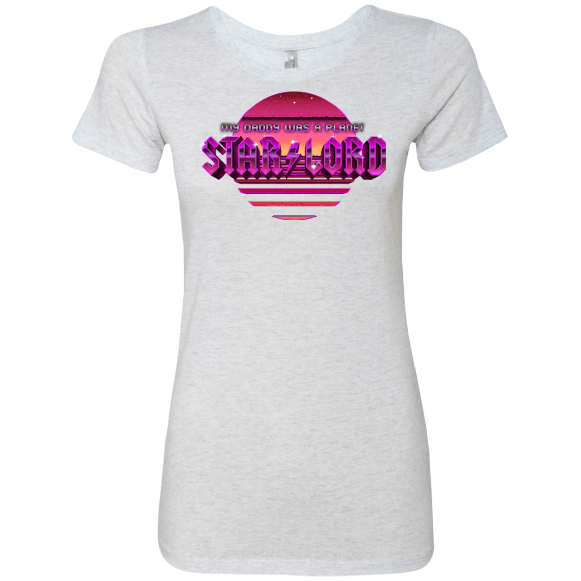 T-Shirts Heather White / Small Starlord Summer Women's Triblend T-Shirt