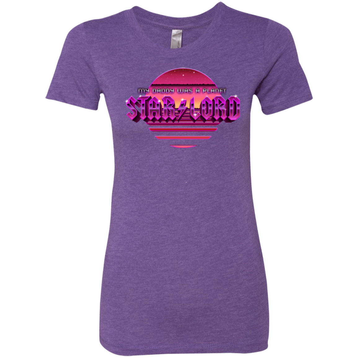T-Shirts Purple Rush / Small Starlord Summer Women's Triblend T-Shirt