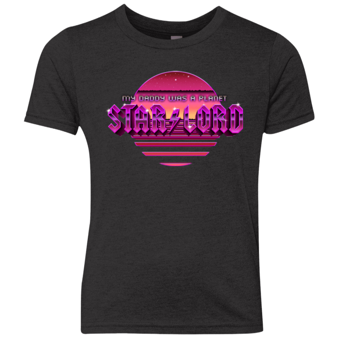 T-Shirts Vintage Black / YXS Starlord Summer Youth Triblend T-Shirt