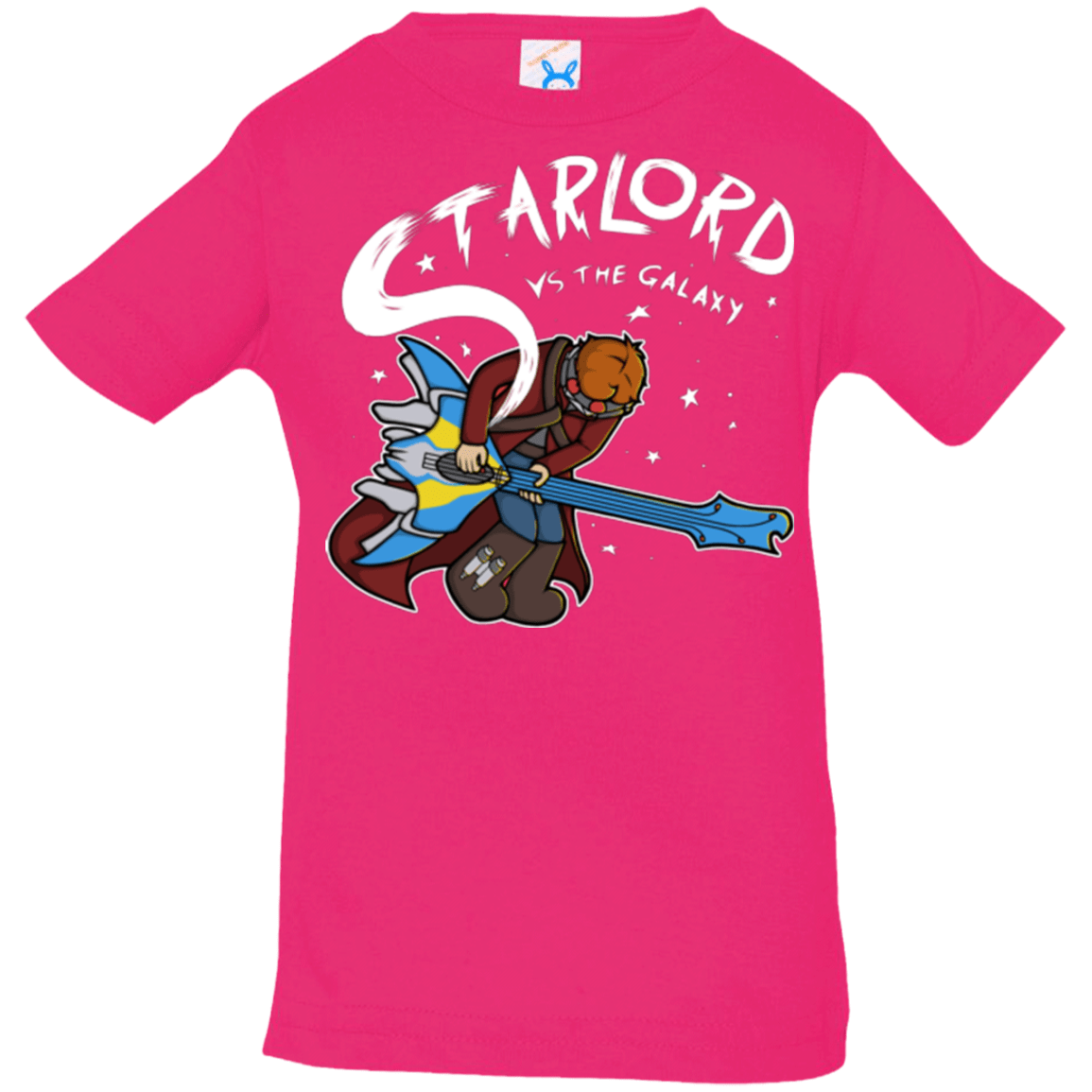 T-Shirts Hot Pink / 6 Months Starlord vs The Galaxy Infant Premium T-Shirt
