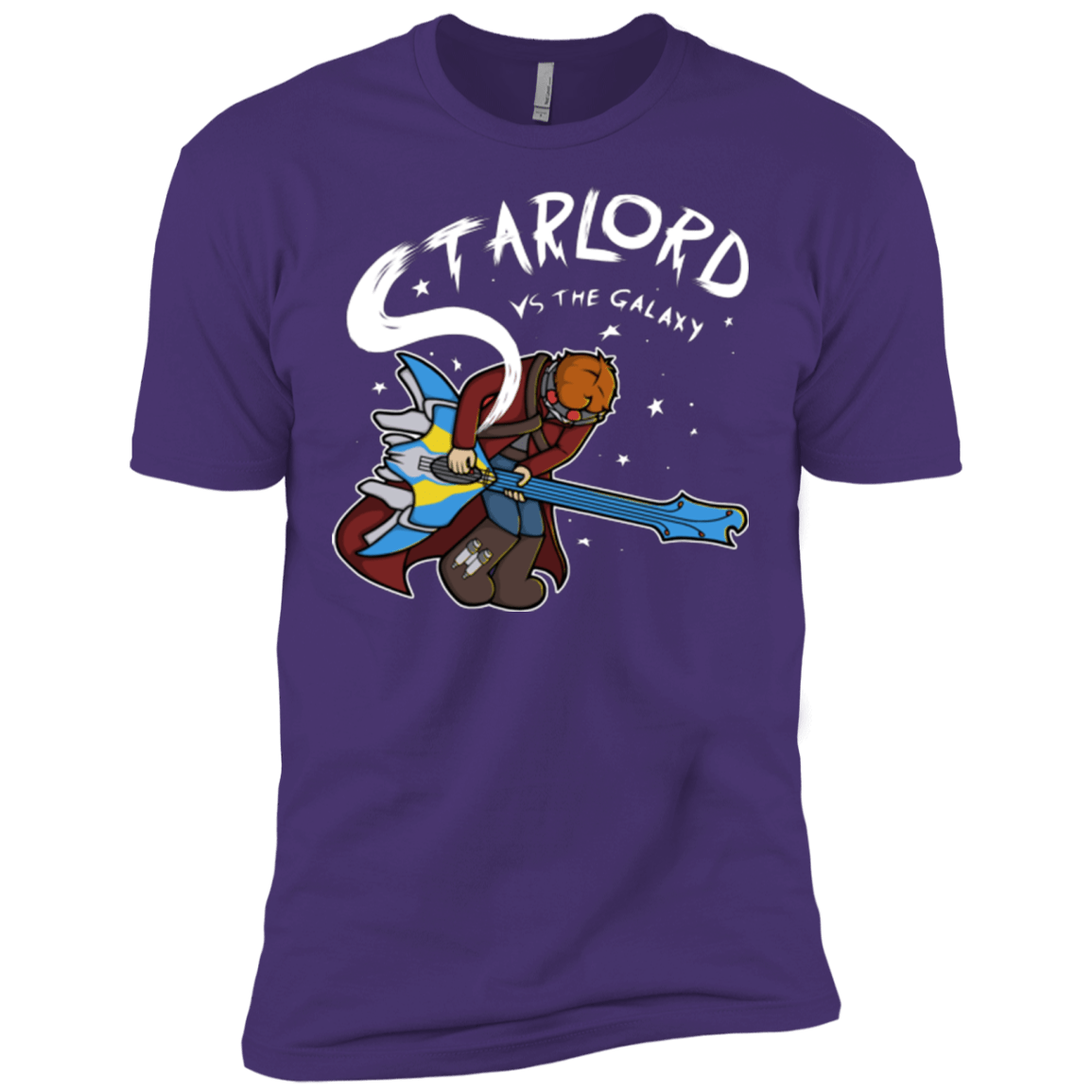T-Shirts Purple / X-Small Starlord vs The Galaxy Men's Premium T-Shirt