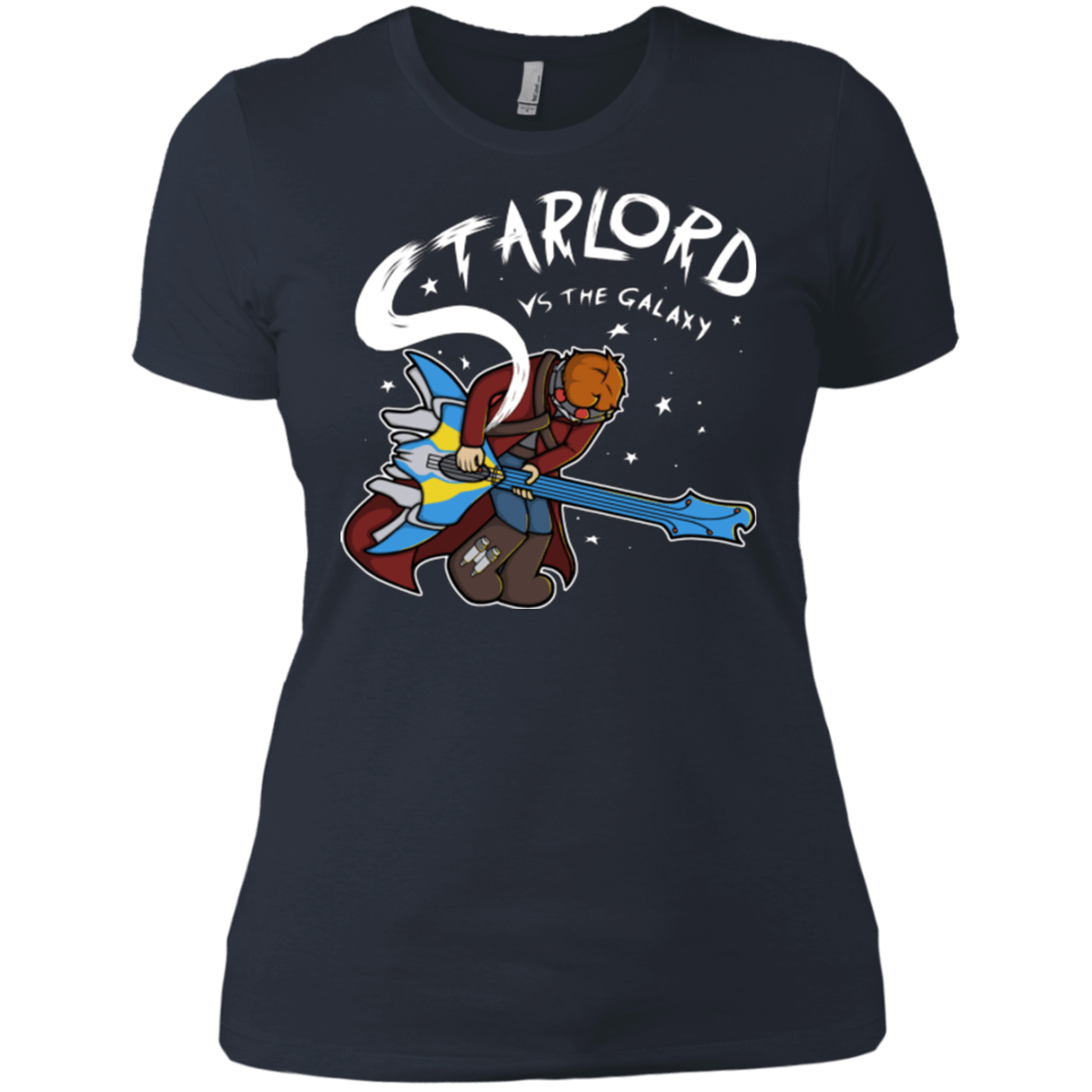 T-Shirts Indigo / X-Small Starlord vs The Galaxy Women's Premium T-Shirt