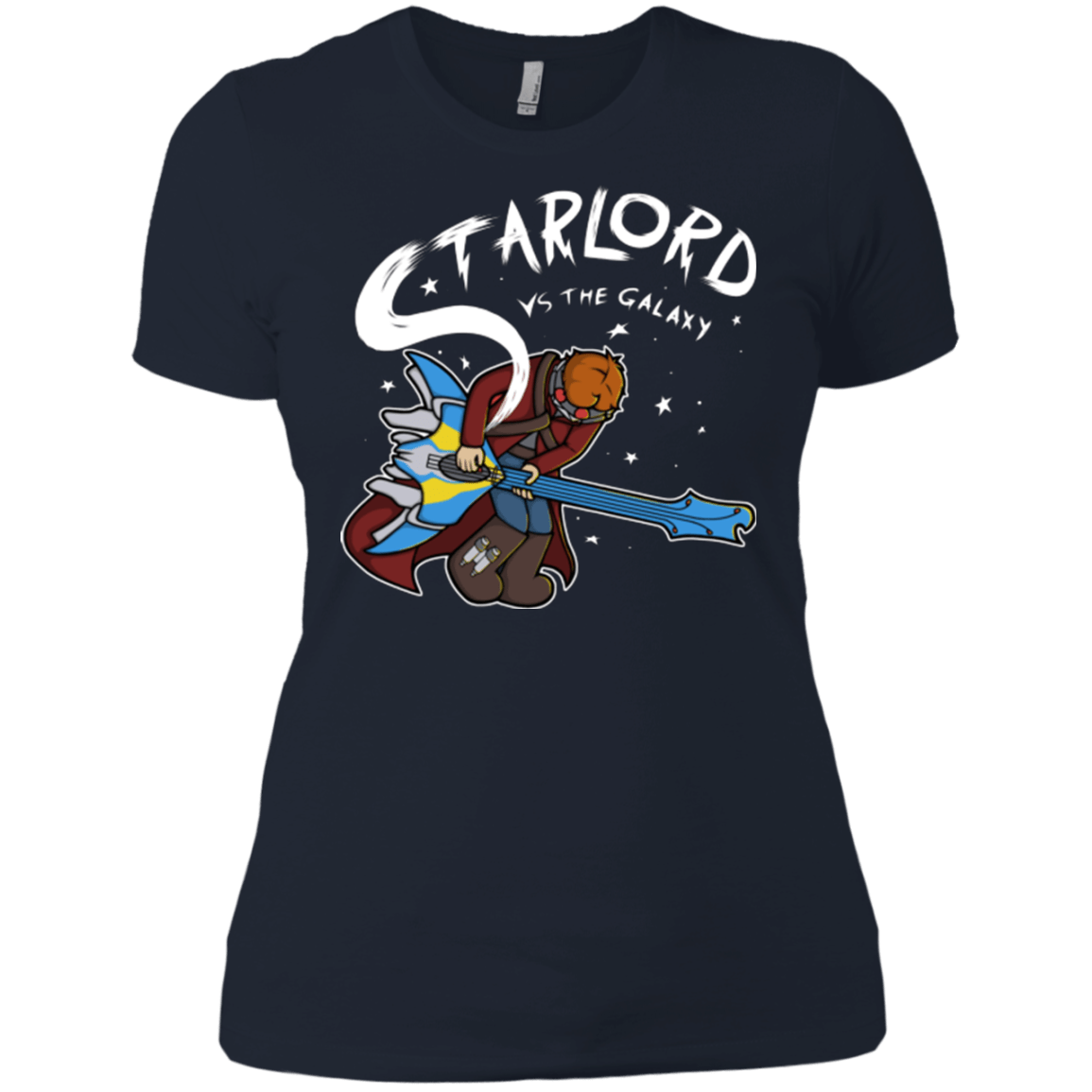 T-Shirts Midnight Navy / X-Small Starlord vs The Galaxy Women's Premium T-Shirt