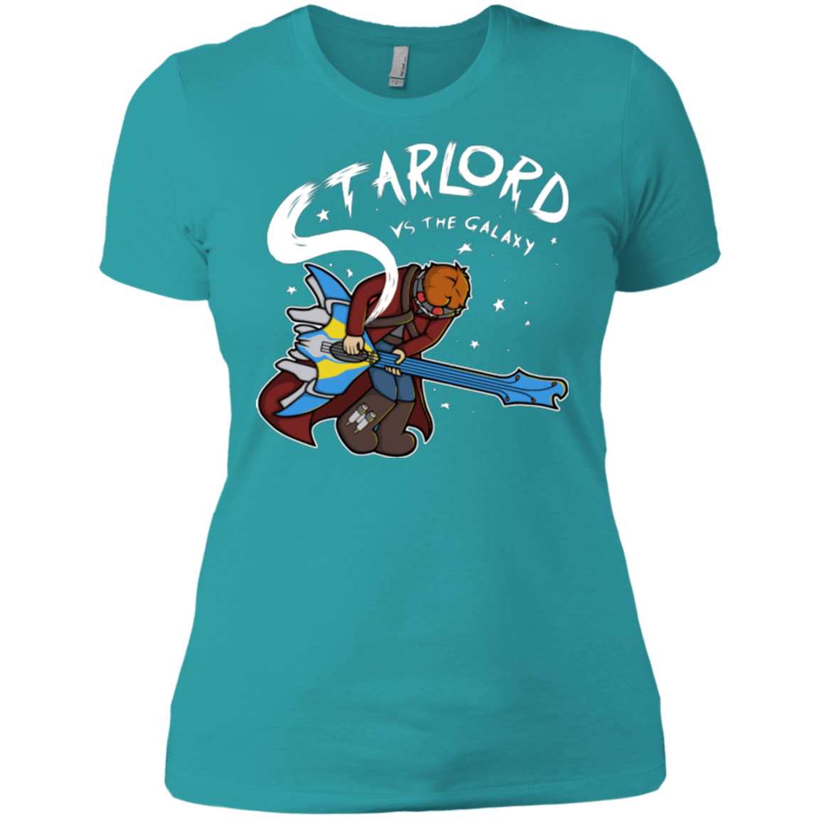 T-Shirts Tahiti Blue / X-Small Starlord vs The Galaxy Women's Premium T-Shirt
