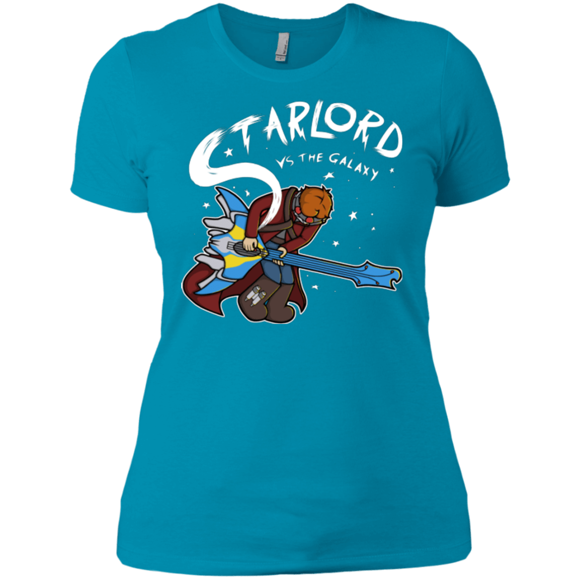 T-Shirts Turquoise / X-Small Starlord vs The Galaxy Women's Premium T-Shirt