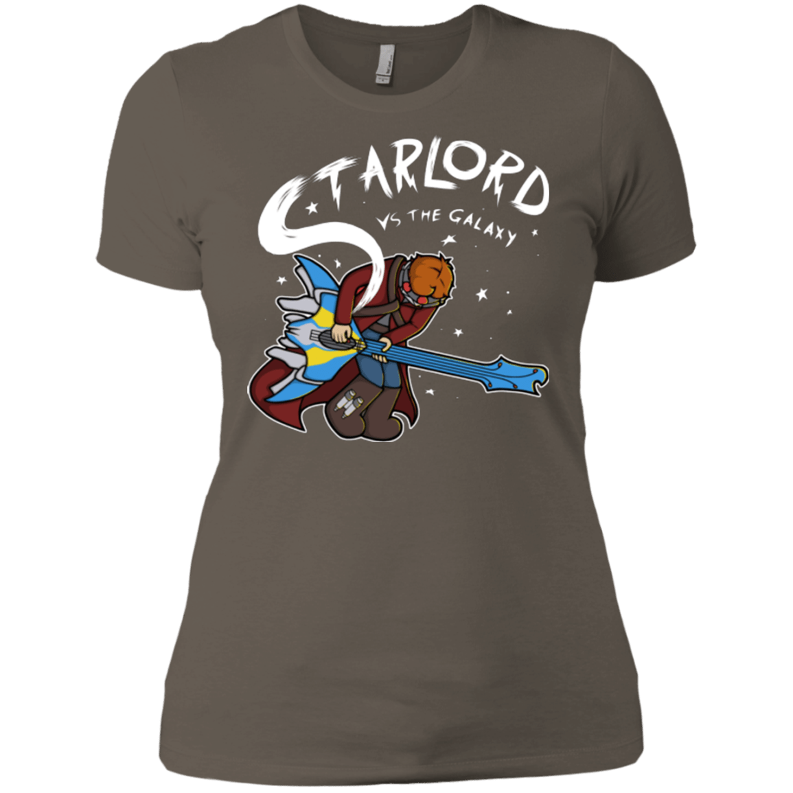 T-Shirts Warm Grey / X-Small Starlord vs The Galaxy Women's Premium T-Shirt