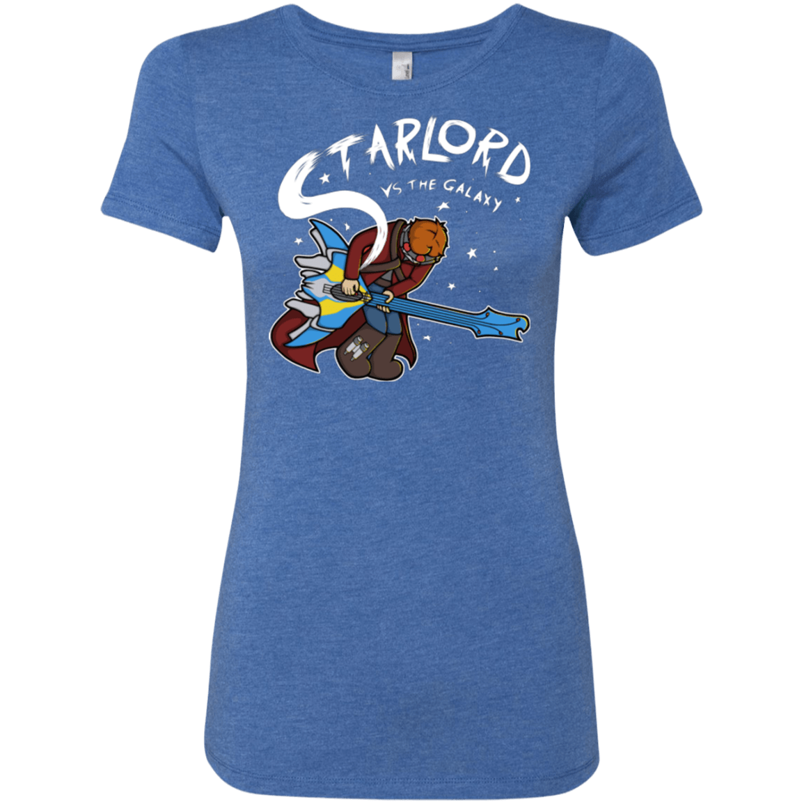 T-Shirts Vintage Royal / Small Starlord vs The Galaxy Women's Triblend T-Shirt