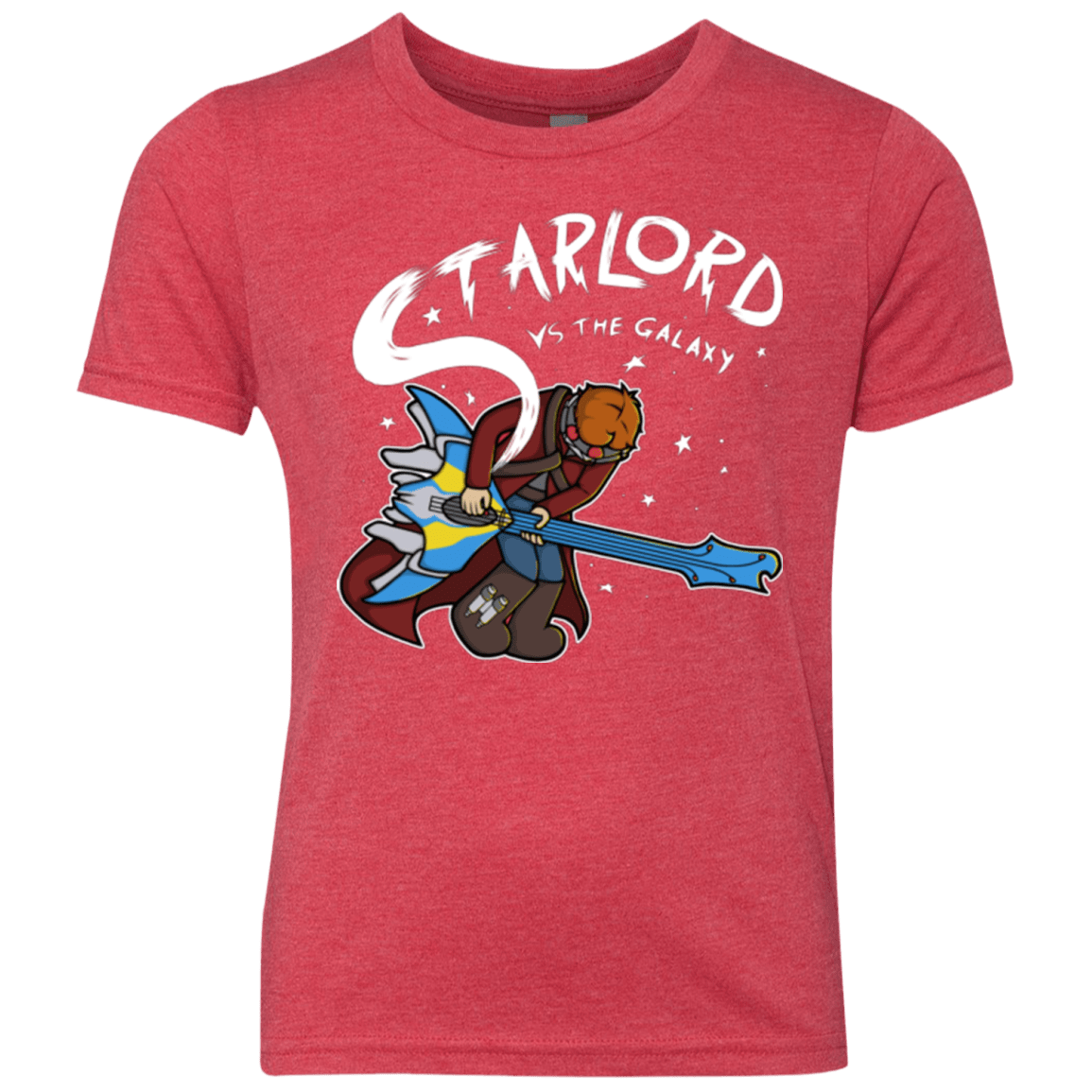 T-Shirts Vintage Red / YXS Starlord vs The Galaxy Youth Triblend T-Shirt