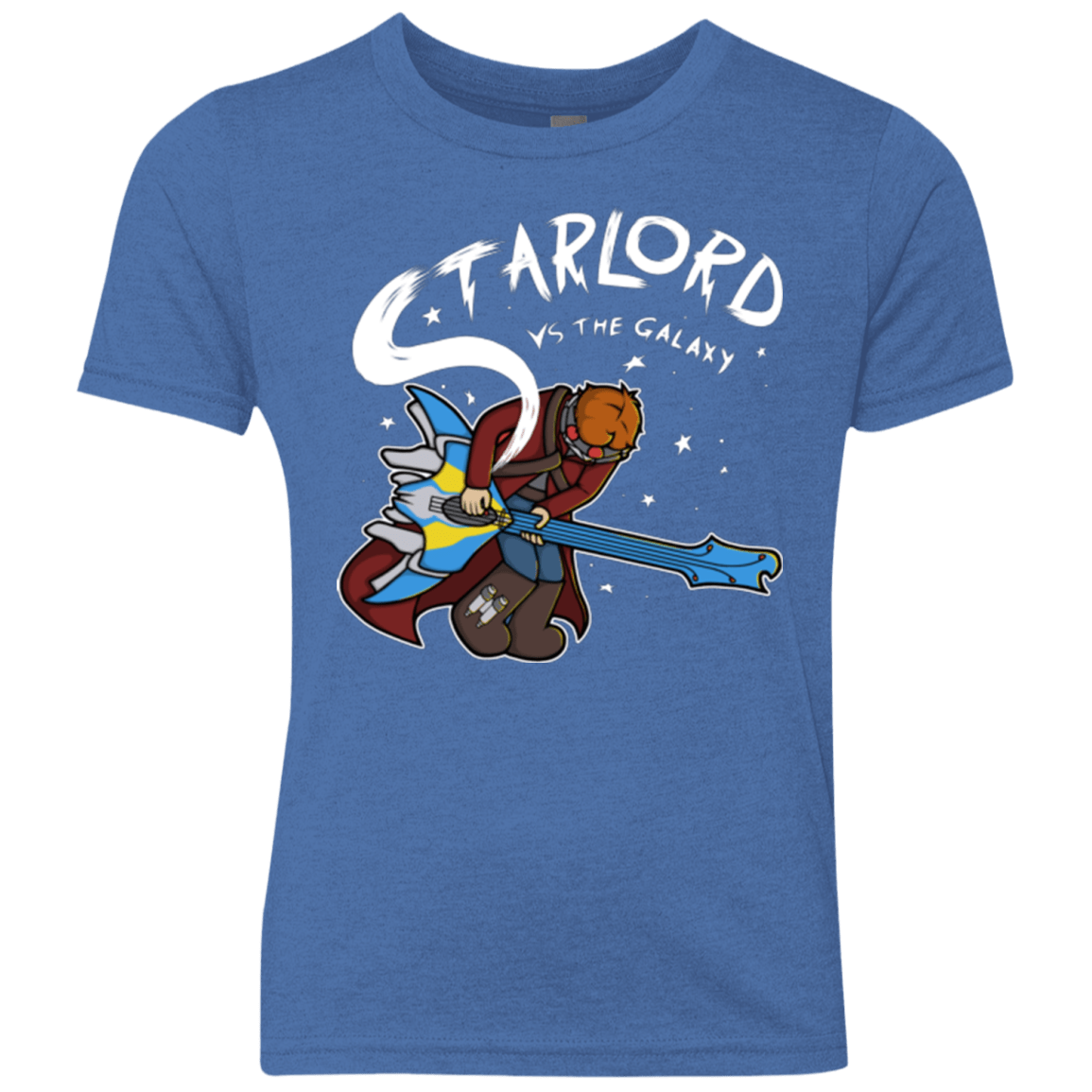T-Shirts Vintage Royal / YXS Starlord vs The Galaxy Youth Triblend T-Shirt