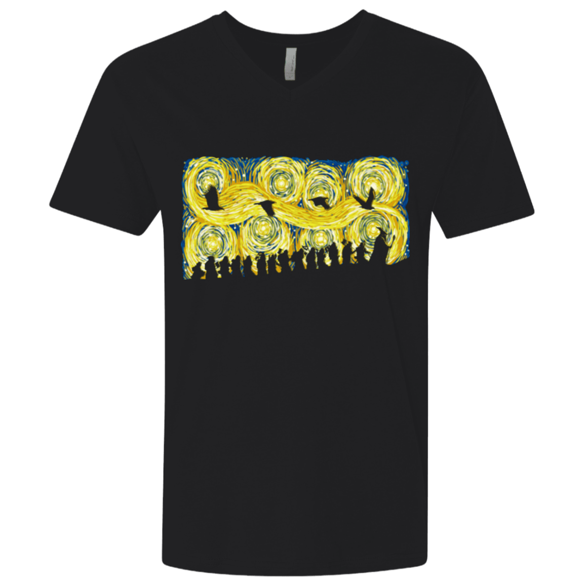 T-Shirts Black / X-Small Starry Adventure Men's Premium V-Neck