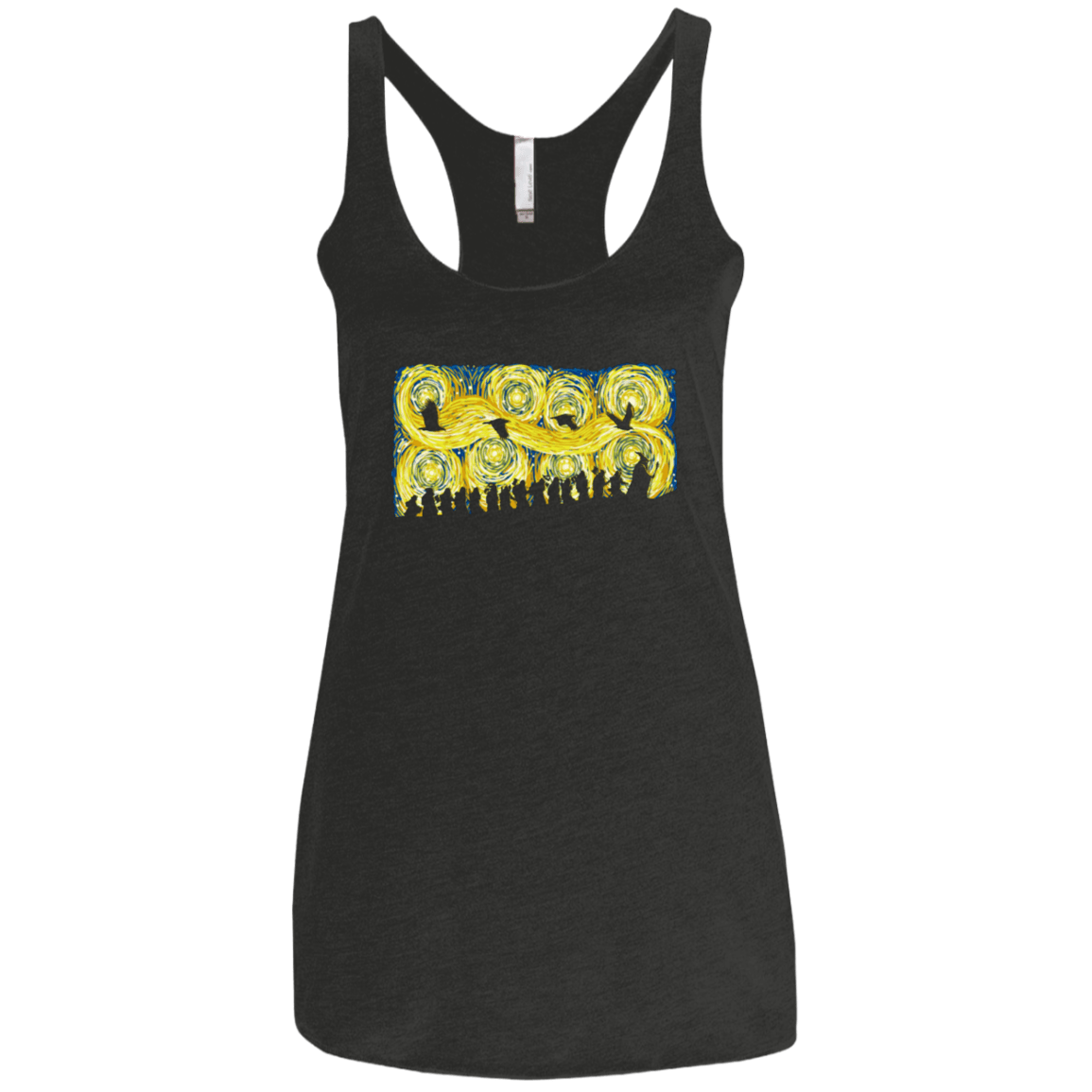 T-Shirts Vintage Black / X-Small Starry Adventure Women's Triblend Racerback Tank