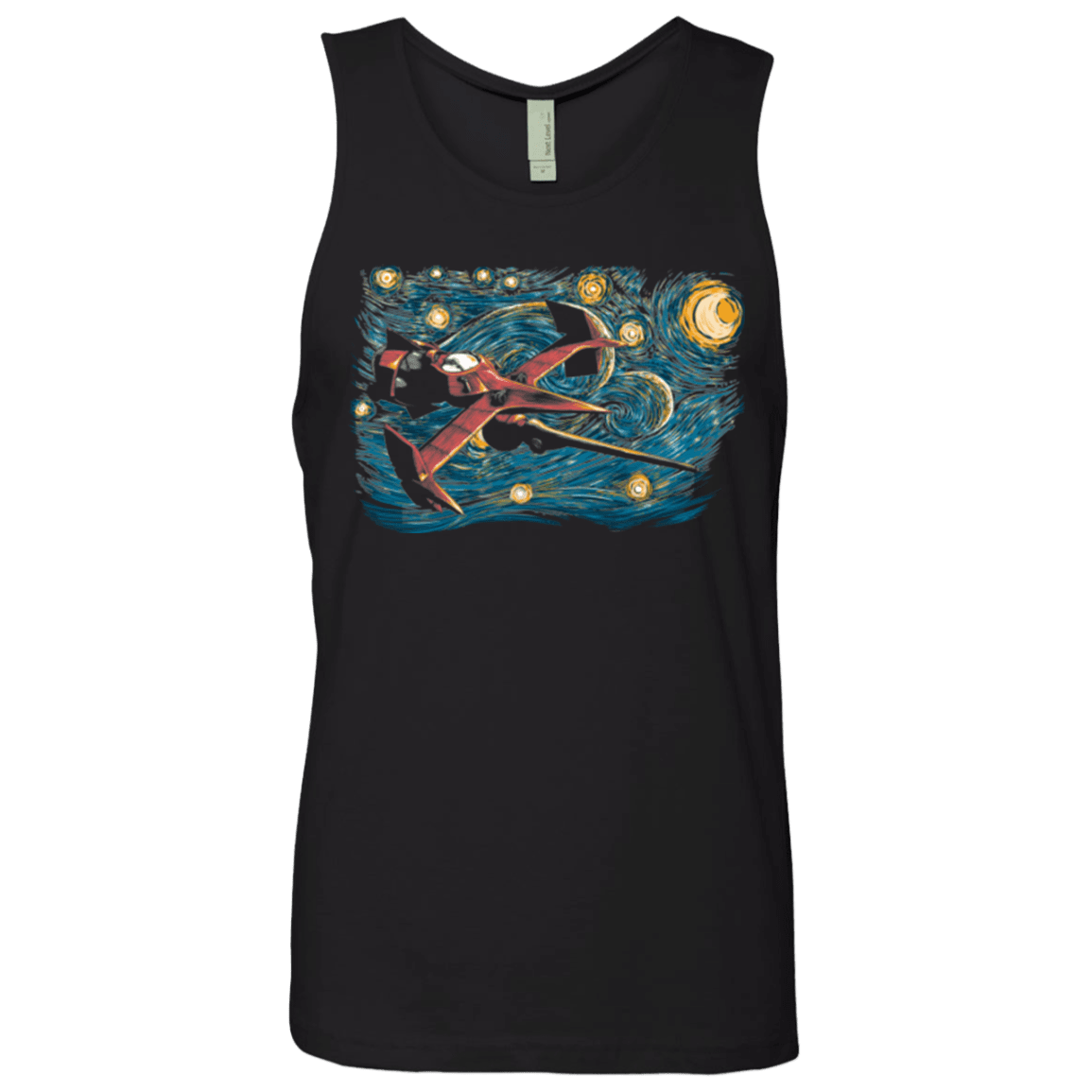 T-Shirts Black / Small Starry Cowboy Men's Premium Tank Top