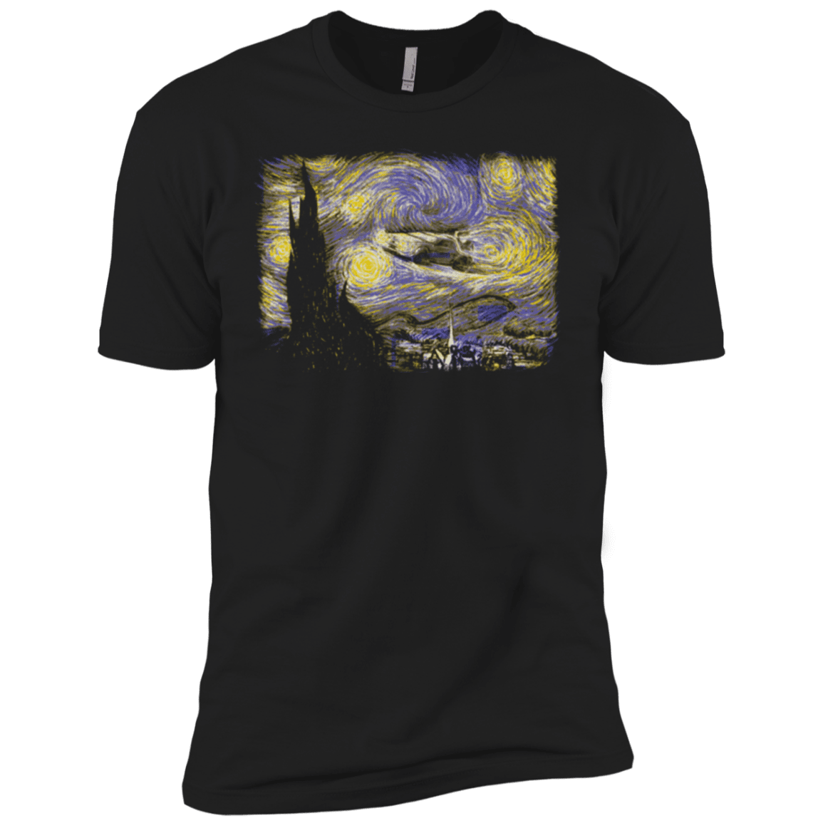 T-Shirts Black / YXS Starry Delorean Boys Premium T-Shirt