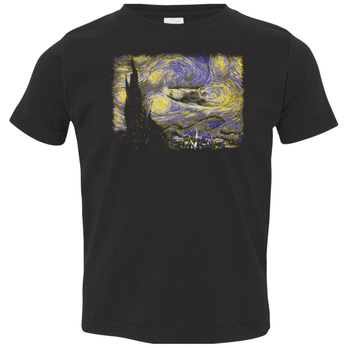 T-Shirts Black / 2T Starry Delorean Toddler Premium T-Shirt