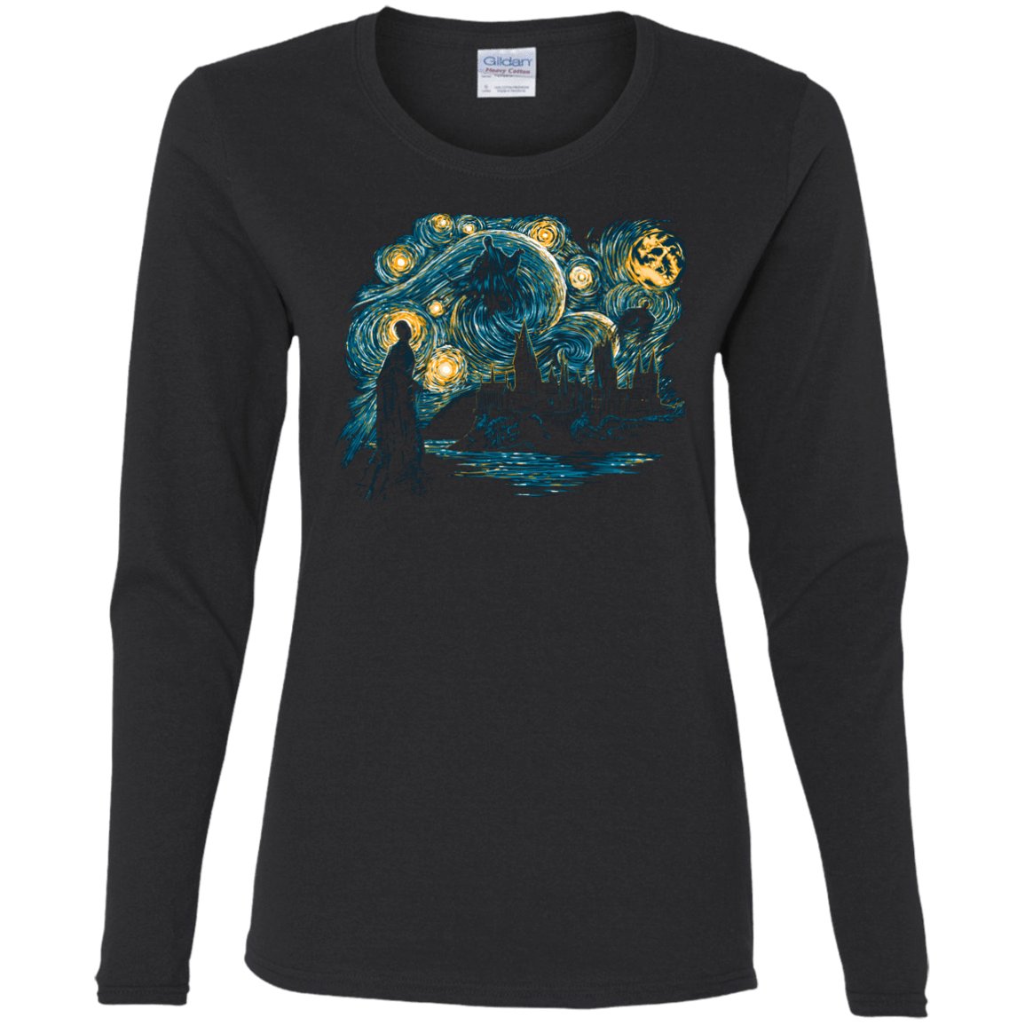 T-Shirts Black / S Starry Dementors Women's Long Sleeve T-Shirt