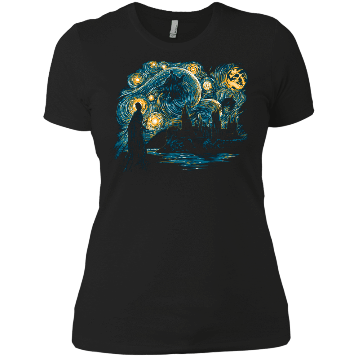 T-Shirts Black / X-Small Starry Dementors Women's Premium T-Shirt
