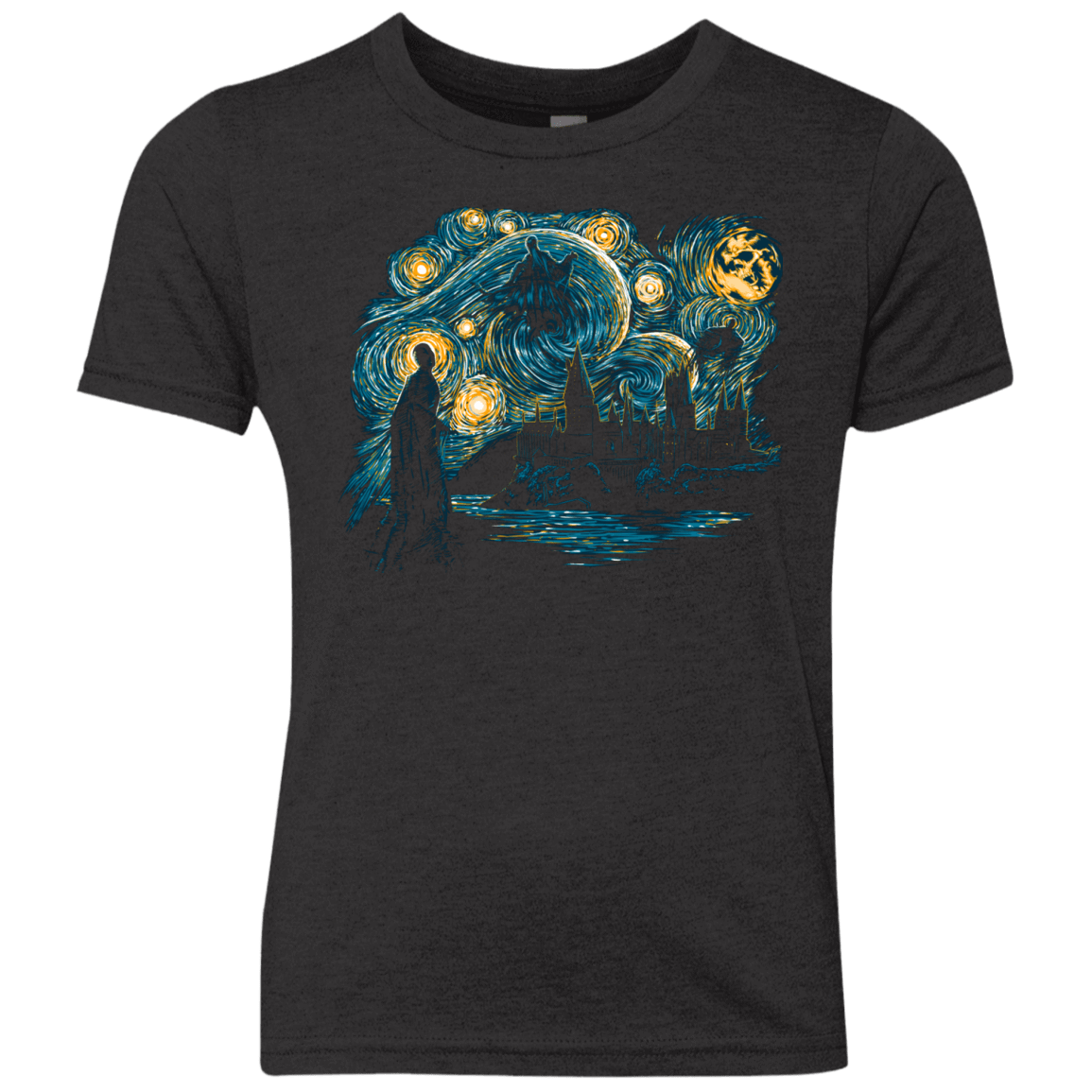 T-Shirts Vintage Black / YXS Starry Dementors Youth Triblend T-Shirt