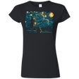 T-Shirts Black / S Starry Desert Junior Slimmer-Fit T-Shirt