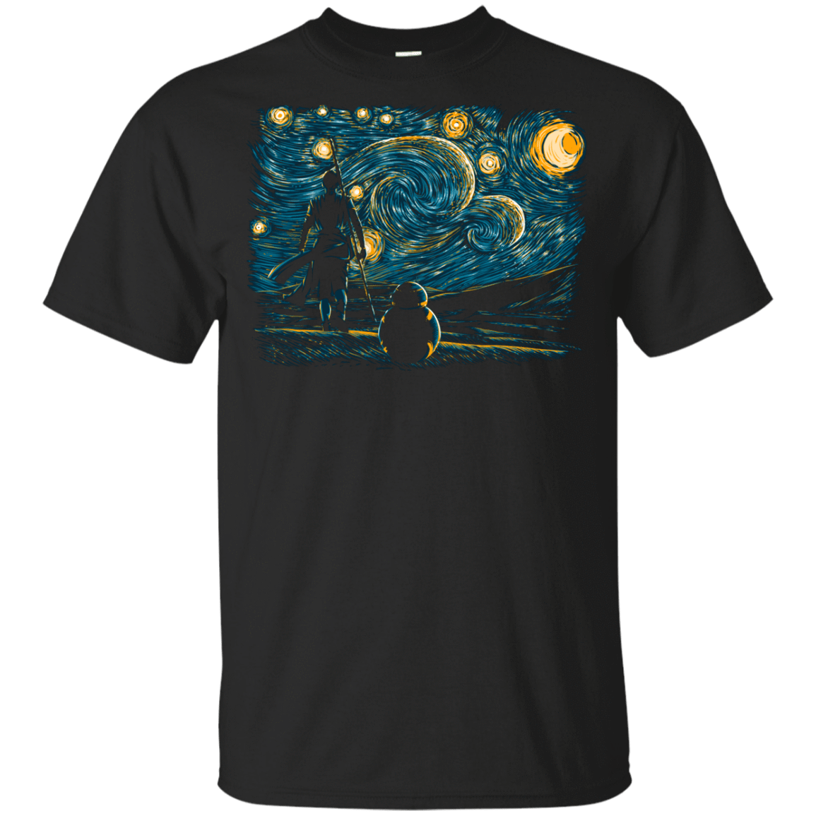 T-Shirts Black / YXS Starry Desert Youth T-Shirt