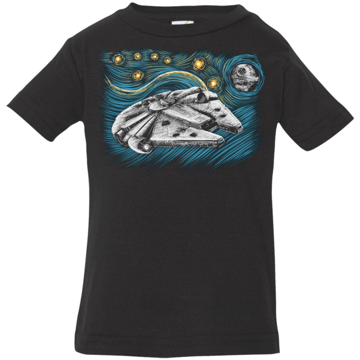 T-Shirts Black / 6 Months Starry Falcon Infant Premium T-Shirt