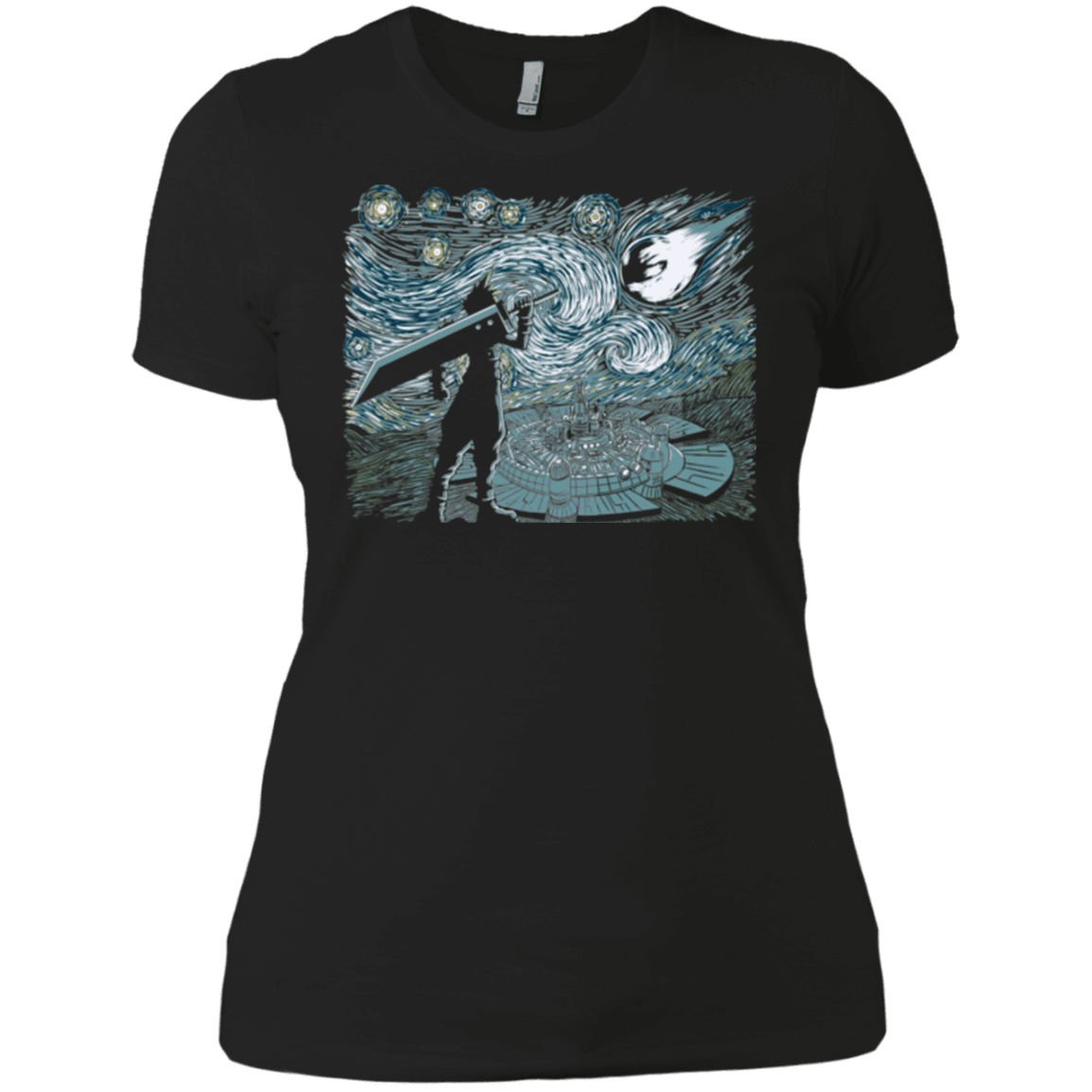 T-Shirts Black / X-Small Starry Fantasy 2 Women's Premium T-Shirt