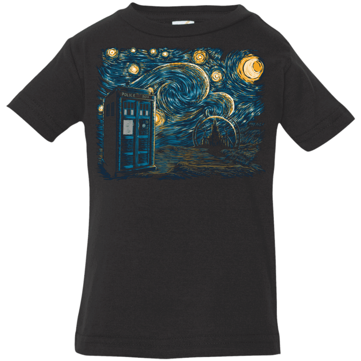 T-Shirts Black / 6 Months Starry Gallifrey Infant Premium T-Shirt