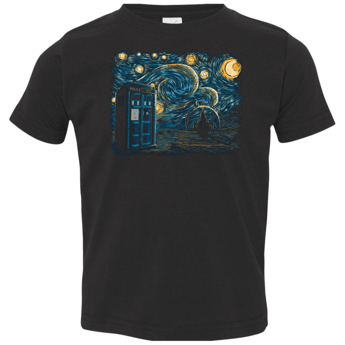 T-Shirts Black / 2T Starry Gallifrey Toddler Premium T-Shirt