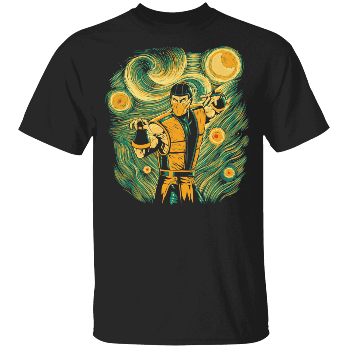 T-Shirts Black / YXS Starry Hellfire Youth T-Shirt