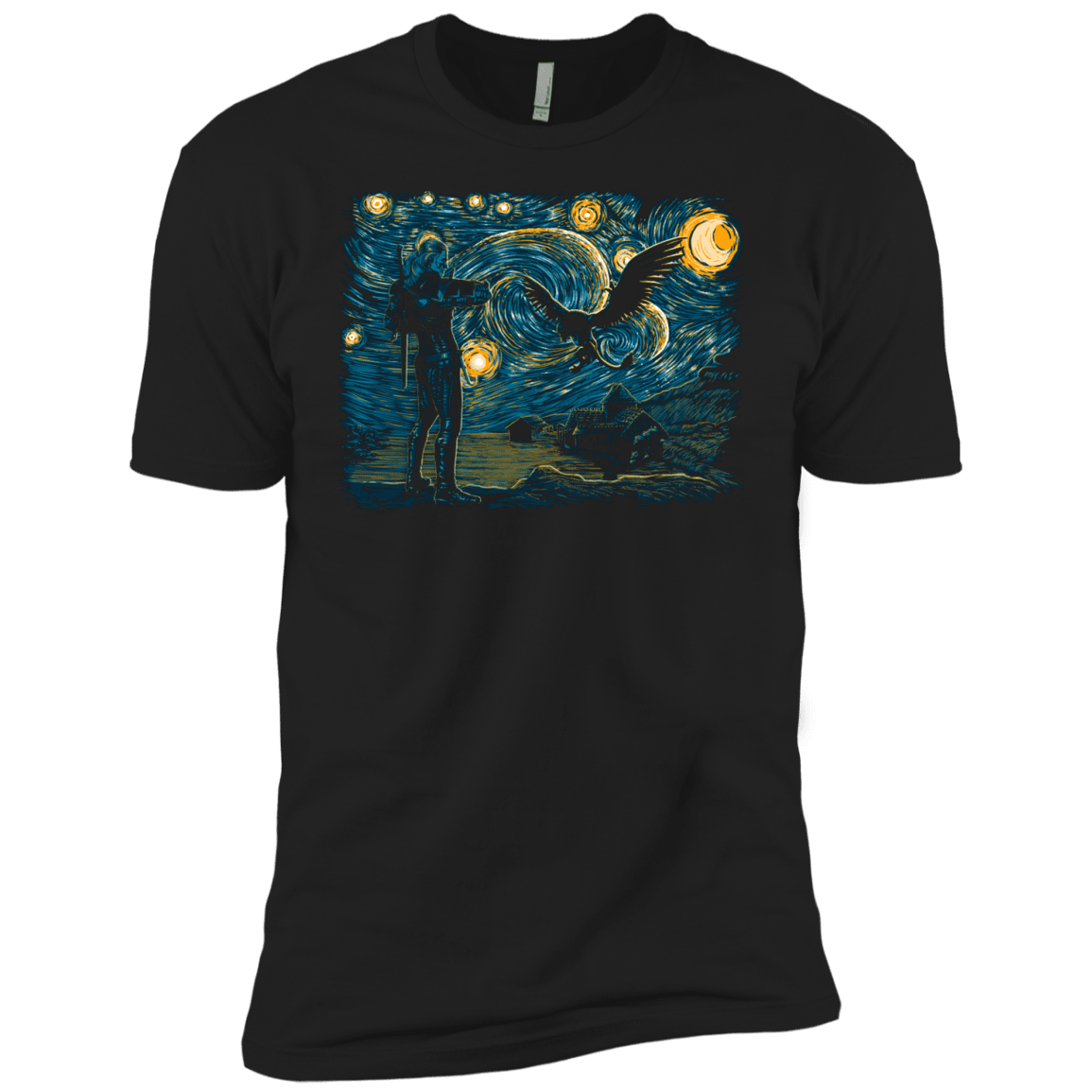 T-Shirts Black / YXS Starry Hunt Boys Premium T-Shirt