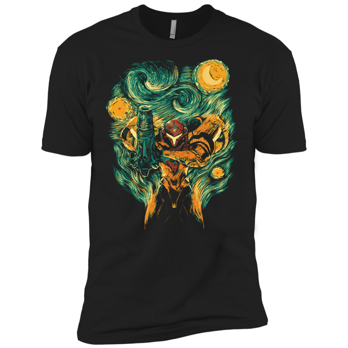T-Shirts Black / X-Small Starry Hunter Men's Premium T-Shirt
