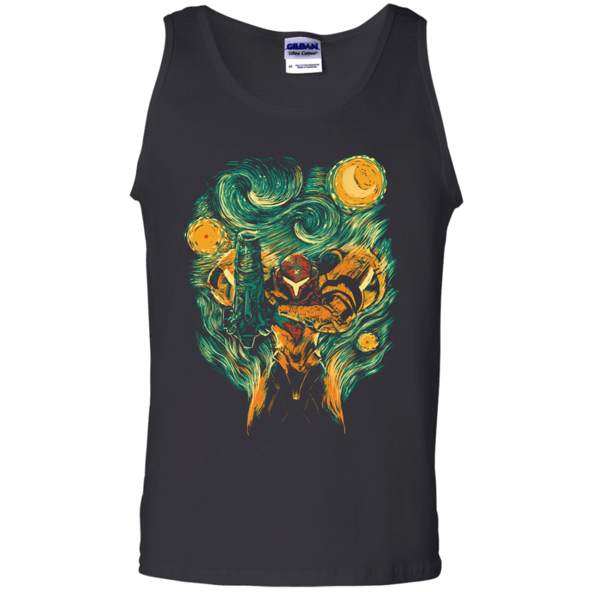 T-Shirts Black / S Starry Hunter Men's Tank Top